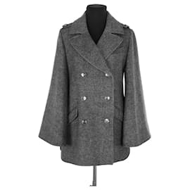 Bcbg Max Azria-Wool coat-Grey