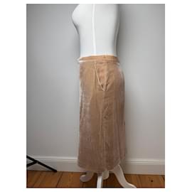 Giorgio Armani-GIORGIO ARMANI Skirts T.international S Cotton-Brown