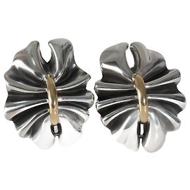 Orecchini Georg Jensen in oro giallo 18k/argento sterling Altro