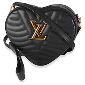 Louis Vuitton-Bolsa coração New Wave em couro de bezerro preto Louis Vuitton-Preto