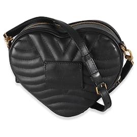Louis Vuitton-Bolsa coração New Wave em couro de bezerro preto Louis Vuitton-Preto