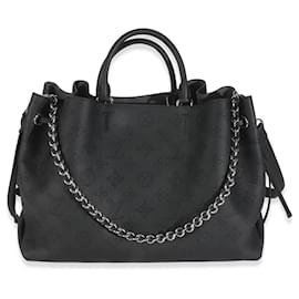 Louis Vuitton-Bolsa tote Bella Mahina Monogram Preto Louis Vuitton-Preto