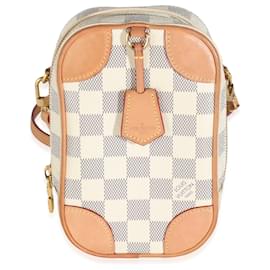 Louis Vuitton-Louis Vuitton Damier Azur Canvas NeoKapi-Azul,Bege