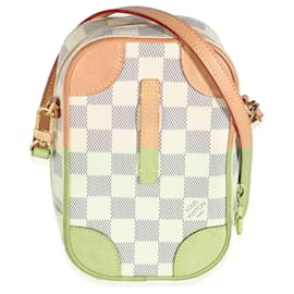 Louis Vuitton-Louis Vuitton Damier Azur Canvas NeoKapi-Azul,Bege