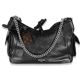 Louis Vuitton-Louis Vuitton Bolsa CarryAll Cargo Vibe PM em couro de cordeiro preto-Preto