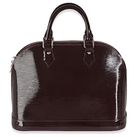 Louis Vuitton-Louis Vuitton Prune Epi Elétrico Alma PM-Roxo