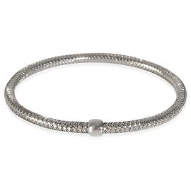 Pulsera flexible Primavera de oro blanco de 3,5 mm de Roberto Coin Otro
