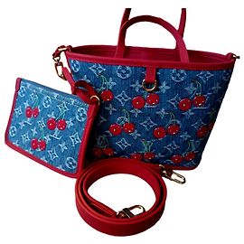 Louis Vuitton x Takashi Murakami - Borsa Neverfull Inside Out BB Multicolore