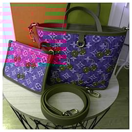 Louis Vuitton-Louis Vuitton x Takashi Murakami - Neverfull Inside Out BB Bag-Multiple colors