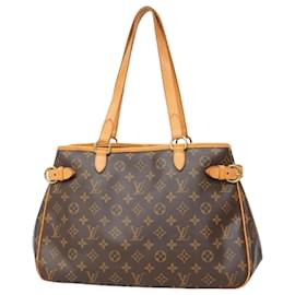 Louis Vuitton-Bolsa tote Batignolles Horizontal Monograma Louis Vuitton-Marrom