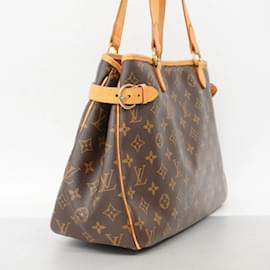 Louis Vuitton-Bolsa tote Batignolles Horizontal Monograma Louis Vuitton-Marrom