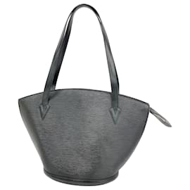 Louis Vuitton-Bolsa de Ombro Saint Jacques Epi Louis Vuitton-Preto