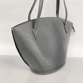 Louis Vuitton-Bolsa de Ombro Saint Jacques Epi Louis Vuitton-Preto