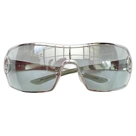 Dior-DIORGO by John Galliano - Exceptional Design - Very good condition-Silvery,Grey,Silver hardware