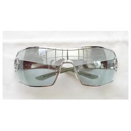 Dior-DIORGO by John Galliano - Exceptional Design - Very good condition-Silvery,Grey,Silver hardware