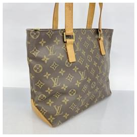 Louis Vuitton-Bolsa Tote Cabas Piano Monograma da Louis Vuitton-Marrom