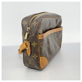 Louis Vuitton-Bolsa de Ombro Trocadero 27 Monograma Louis Vuitton-Marrom