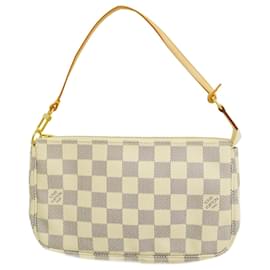Louis Vuitton-Pochete Damier Azur Louis Vuitton-Branco