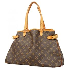 Louis Vuitton-Bolsa tote Batignolles Horizontal Monograma Louis Vuitton-Marrom