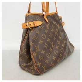 Louis Vuitton-Bolsa tote Batignolles Horizontal Monograma Louis Vuitton-Marrom