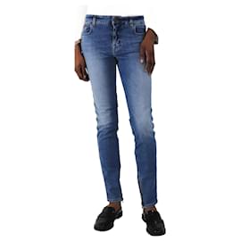 Tom Ford-Blue slim-leg jeans - size UK 8-Blue