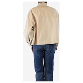 Weekend Max Mara-Weekend Max Mara Beige Salita jacket - size UK 6-Other