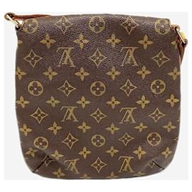 Louis Vuitton-Bolsa de ombro Musette Salsa Monogram vintage marrom 2001-Marrom