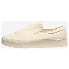 The row Baskets nappa Ivory Marie H - taille EU 38 Écru