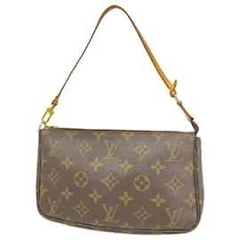 Louis Vuitton-Pochette Acessórios Monograma Louis Vuitton-Marrom