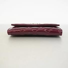 Chanel-Chanel Brown Patent Leather Card Case-Brown