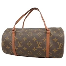 Louis Vuitton-Bolsa Louis Vuitton Monogram Papillon 26-Marrom