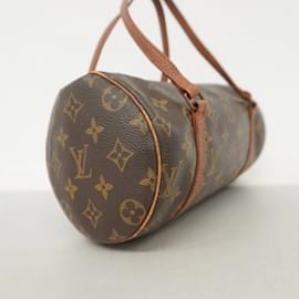 Louis Vuitton-Bolsa Louis Vuitton Monogram Papillon 26-Marrom