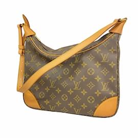 Louis Vuitton-Bolsa de Ombro Boulogne 30 Monograma Louis Vuitton-Marrom