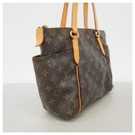 Louis Vuitton-Bolsa Tote Monograma Louis Vuitton-Marrom