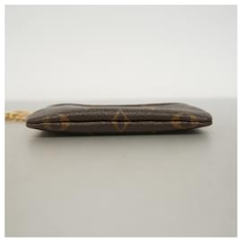 Louis Vuitton-Pochette Cle M62650 Monograma Louis Vuitton-Marrom