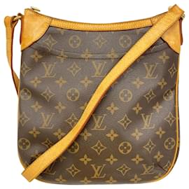 Louis Vuitton-Bolsa de Ombro Odeon PM Monograma Louis Vuitton-Marrom