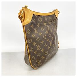 Louis Vuitton-Bolsa de Ombro Odeon PM Monograma Louis Vuitton-Marrom