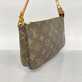 Louis Vuitton-Pochette Acessórios Monograma Louis Vuitton-Marrom