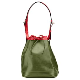 Louis Vuitton-Louis Vuitton Vermelho Epi Noe GM-Vermelho
