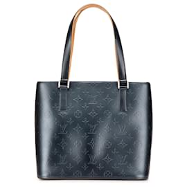 Louis Vuitton-Louis Vuitton Monograma Azul Fosco Stockton-Azul,Azul escuro