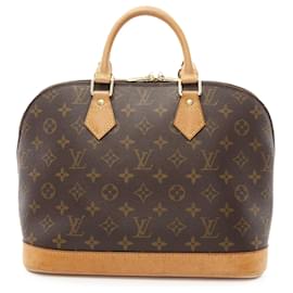 Louis Vuitton-Louis Vuitton Alma PM Monograma Marrom-Marrom
