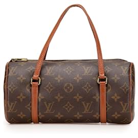 Louis Vuitton-Louis Vuitton Papillon 26 Monograma Marrom-Marrom