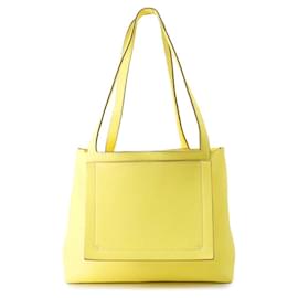 Hermès-Sac à main Hermes Kara en Limoncello-Autre