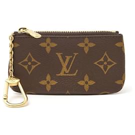 Louis Vuitton-Louis Vuitton Monogram Leather Coin Case-Brown