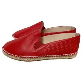 Bottega Veneta Espadrilles Rouge Orange