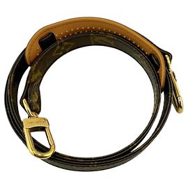 Louis Vuitton Monogram Shoulder Strap Brown