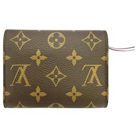 Louis Vuitton-Louis Vuitton Monogram Coin Purse-Red