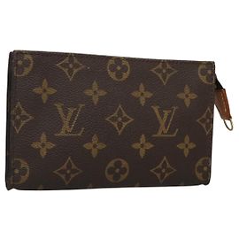 LOUIS VUITTON Monogram Bucket PM Bolsa de Acessórios LV Auth th5945 Monograma