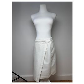 Giorgio Armani Jupe serpent vintage Armani blanche Blanc