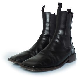 Marsèll Marsell, Black leather Chelsea boots Black